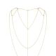 Ланцюжок для спини Bijoux Indiscrets Magnifique Back and Cleavage Chain - Gold, прикраса для тіла