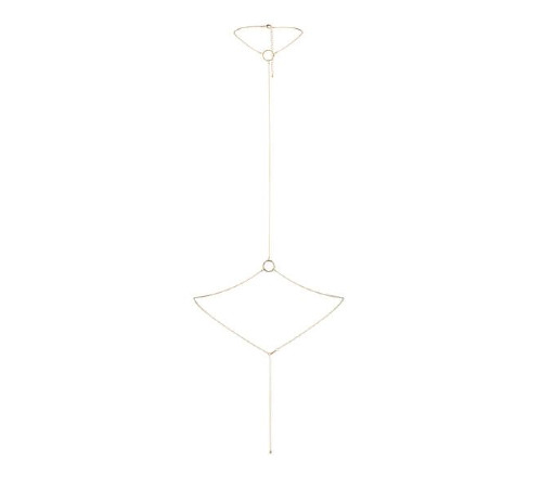 Цепочка на шею и пояс Bijoux Indiscrets Magnifique I Body Chain - Gold, украшение на тело