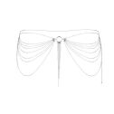 Цепочка трусики или лиф Bijoux Indiscrets Magnifique Waist Chain - silver, украшение на тело