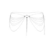 Цепочка трусики или лиф Bijoux Indiscrets Magnifique Waist Chain - silver, украшение на тело