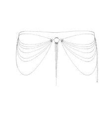 Цепочка трусики или лиф Bijoux Indiscrets Magnifique Waist Chain - silver, украшение на тело