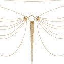 Цепочка трусики или лиф Bijoux Indiscrets MAGNIFIQUE Waist Chain - Gold, украшение на тело