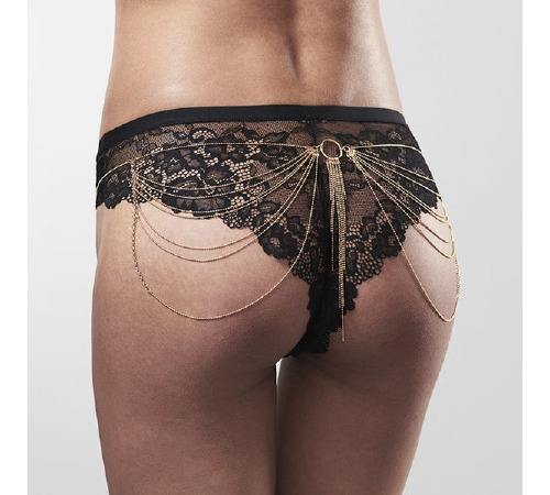 Цепочка трусики или лиф Bijoux Indiscrets MAGNIFIQUE Waist Chain - Gold, украшение на тело