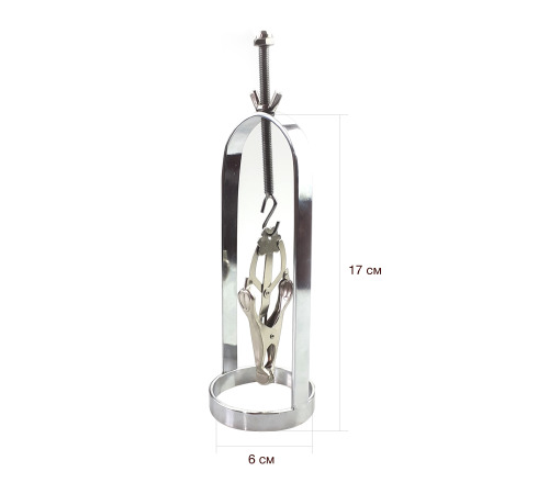 БДСМ Зажимы в колбе 2 шт.