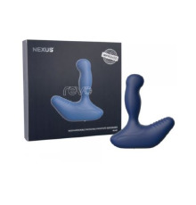 Массажер простаты Nexus Revo Blue с вращающейся головкой, макс. диаметр 3,2 см