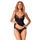 Топ и трусики Obsessive Bella Rou top & panties XS/S, топ, трусики