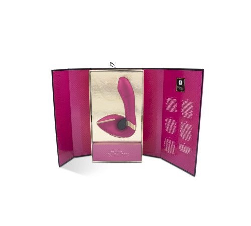 Вагинально-клиторальный вибратор Shunga Soyo Raspberry