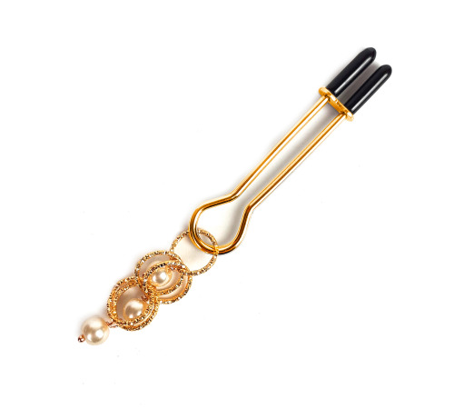 Зажим для клитора Gold Oval