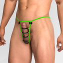Мужские открытые стринги Стен, размер XS-2XL, Салатовый