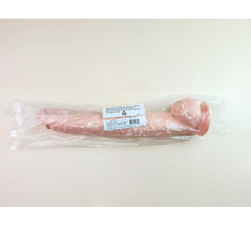 Фаллоимитатор Doc Johnson Dick Rambone Cock White (в ПЭ пакете!), диаметр 6см, длина 42см, ПВХ