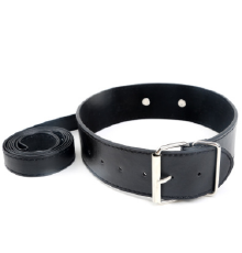 Ошейник БДСМ с поводком