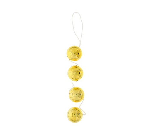 Вагінальні кульки 4 GOLD VIBRO BALLS