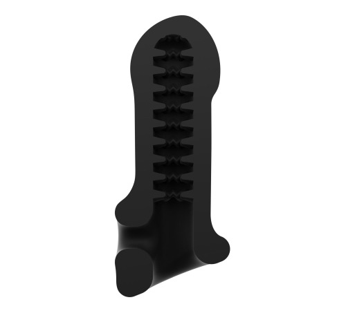 Насадка на член Dorcel Xtend Boy утолщающая и удлиняющая, с отверстием для мошонки