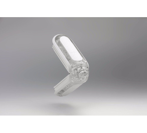 Мастурбатор Tenga Flip Zero White, змінна інтенсивність стимуляції, розкладний
