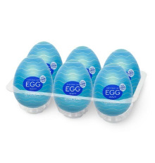 Набор мастурбаторов-яиц Tenga Egg Cool Pack (6 яиц)
