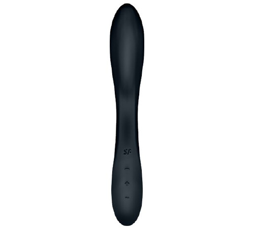 Вібратор із перлинною стимуляцією точки G Satisfyer Rrrolling Explosion Black