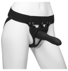 Страпон унисекс Doc Johnson Body Extensions – Be Strong, полая насадка