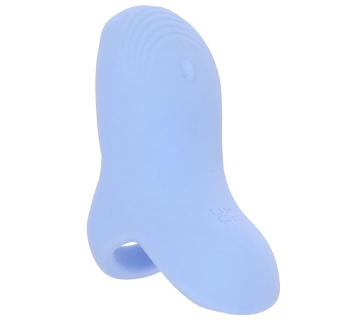 Вібратор на палець FUZU Sensa Skin Activated Fingertip Vibe – Pastel Blue, сенсорне керування, 8 реж