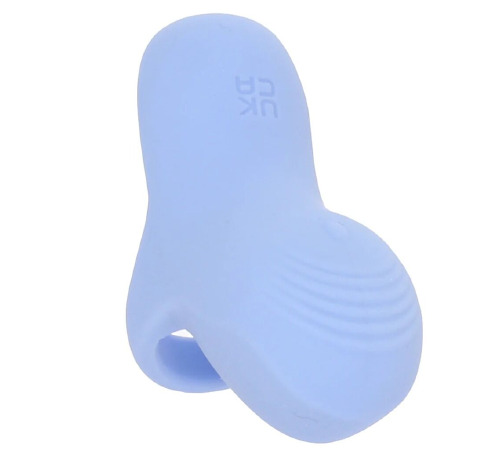 Вібратор на палець FUZU Sensa Skin Activated Fingertip Vibe – Pastel Blue, сенсорне керування, 8 реж
