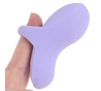 Вибратор на палец FUZU Sensa Skin Activated Fingertip Vibe – Pastel Purple, сенсорное управление, 8 