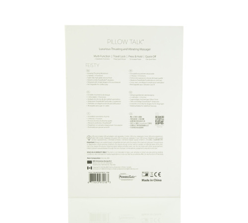 Розкішний вібратор-пульсатор Pillow Talk з присоскою - Feisty Thrusting Vibrator Teal