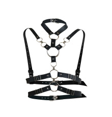 Сексуальная женская портупея Art of Sex - Roxi, размер XS-2XL, цвет черный