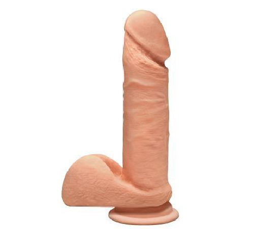 Фаллоимитатор Doc Johnson The D - Perfect D - 7 Inch With Balls - ULTRASKYN, диаметр 4,5