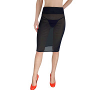 Сексуальная прозрачная юбка сетка