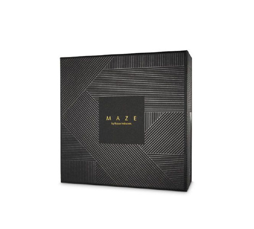 Маска кошечки Bijoux Indiscrets MAZE - Cat Ears Headpiece Black, экокожа