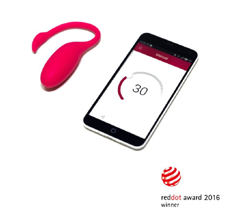 Смарт-віброяйце Magic Motion Flamingo зі стимулятором клітора, 3 види вправ Кегеля