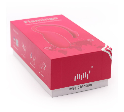 Смарт-віброяйце Magic Motion Flamingo зі стимулятором клітора, 3 види вправ Кегеля
