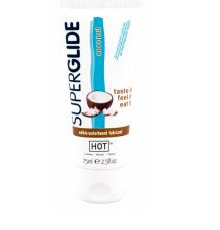 Съедобный лубрикант на водной основе Superglide Coconut, 75 мл
