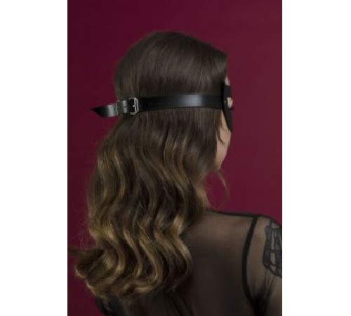 Маска в наявності Feral Feelings - Mistery Mask, натуральна шкіра, чорна