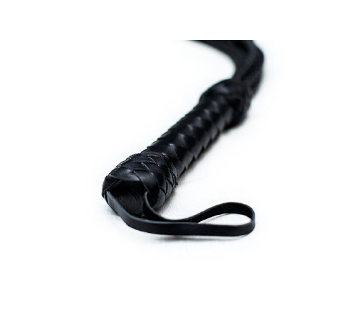 Флогер Кішка, 9 плетених хвостів по 50 см, колір чорний