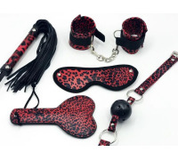 Набір для БДСМ ігор Set Passion, Black(amp)Red