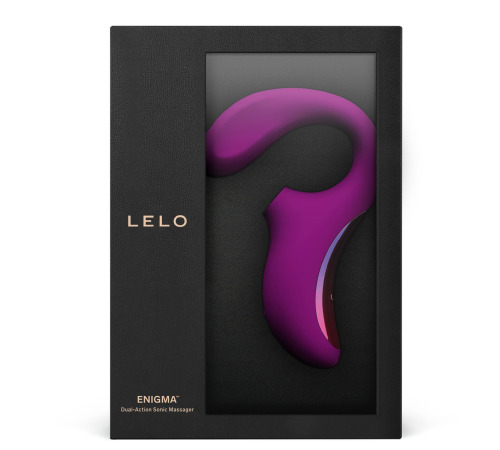 Кліторально-вагінальний звуковий стимулятор LELO Enigma Deep Rose