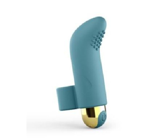 Вибратор на палец Love To Love TOUCH ME PETROLE перезаряжаемый, мощный мотор