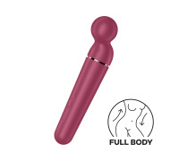 Вибромассажер Satisfyer Planet Wand-er Berry/Rosegold, очень мощный, беспроводной
