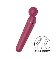 Вибромассажер Satisfyer Planet Wand-er Berry/Rosegold, очень мощный, беспроводной