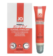 Возбуждающий гель для клитора System JO WARM & BUZZY (10 мл) с эффектом жидкого вибратора