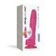 Реалістичний фалоімітатор Strap-On-Me Sliding Skin Realistic Dildo Fuchsia - M, ефект рухливої шкіри