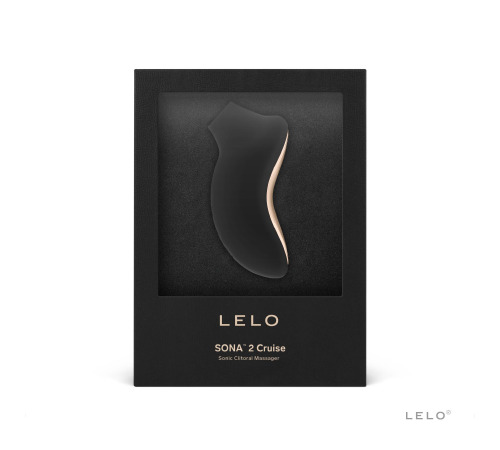 Звуковой стимулятор клитора LELO SONA 2 Black, 12 режимов