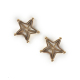 Винтовые зажимы для сосков Звезды Красное золото