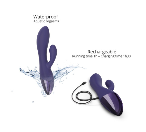 Вибратор-кролик Love To Love FUNKY BUNNY - MIDNIGHT INDIGO