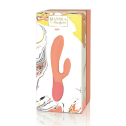 Вибратор Rianne S Essentials Xena Rabbit Vibrator Perzik & Koraal