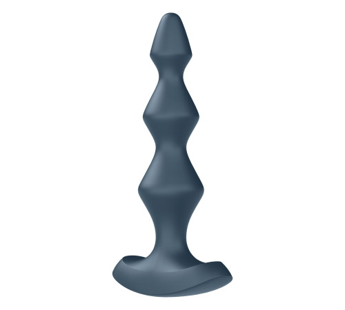 Анальний стимулятор-намистини з двома моторами Satisfyer Lolli-Plug 1 Dark teal