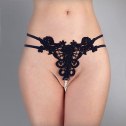 Сексуальные женские трусики Хлоя с жемчугом
