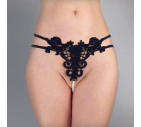 Сексуальні жіночі трусики Хлоя з перлами