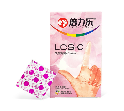 Презерватив на палець, мастило на гіалуроновій основі (8 шт.)