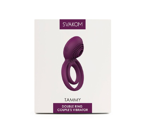 Эрекционное кольцо Svakom Tammy Violet